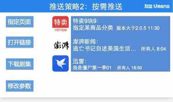 友盟开放日：从内容运营和统计分析层面看App推送的策略