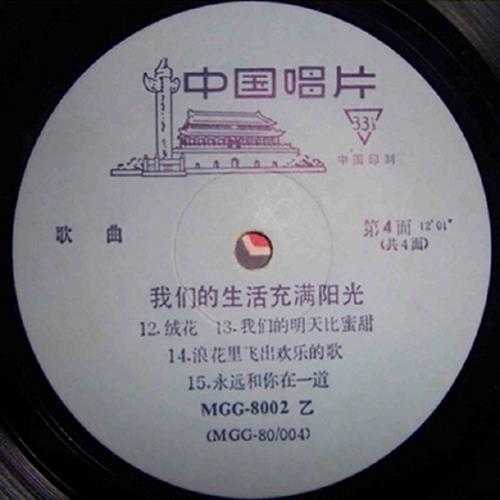 群星-1980《我们的生活充满阳光（听众喜爱的广播歌曲）》LP（中国唱片）[FLAC]