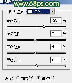 Photoshop为人物写真图片增加甜美的粉橙色效果