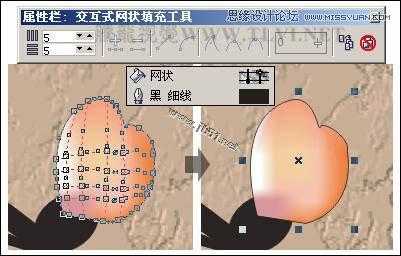 CorelDRAW(CDR)设计制作中国风花鸟工笔画实例教程