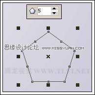 CorelDRAW使用教程：绘制多边形和方形