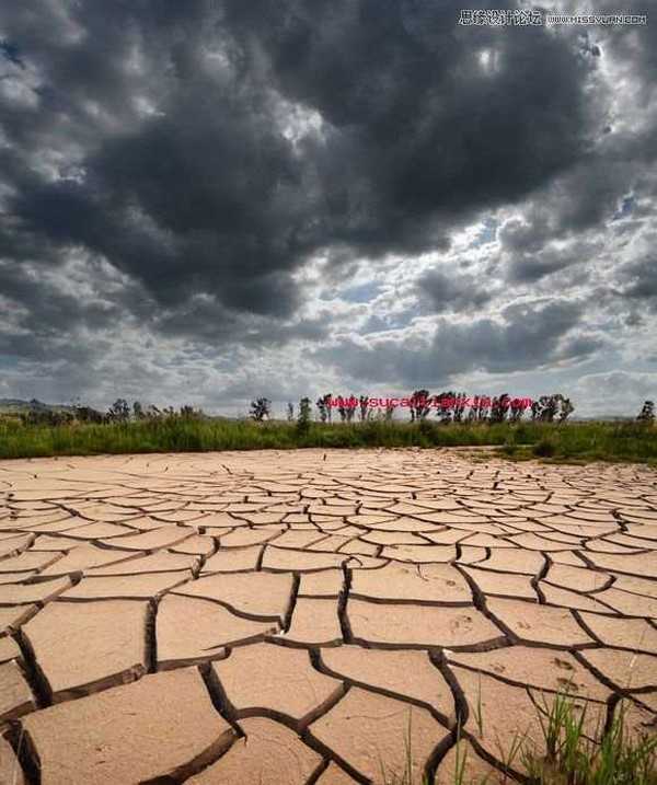 Photoshop图片合成从大地里出生的大力士教程