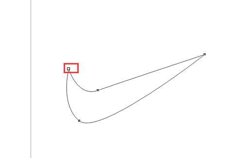 CorelDRAW贝塞尔工具绘制耐克标志