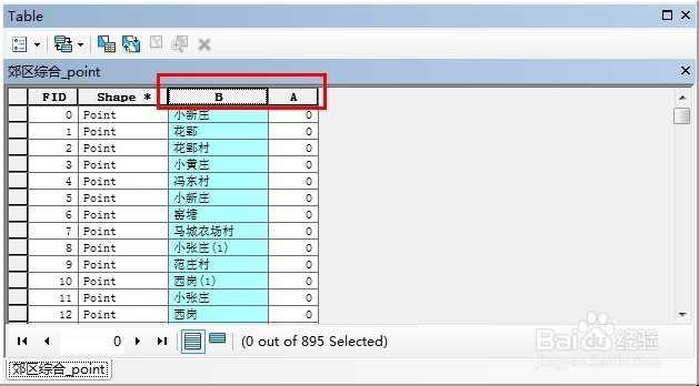 ArcGIS怎么修改属性表字段名称